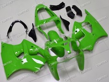 For Ninja ZX-6R 2000-2002 Green ABS Injection Mold Bodywork Fairing Kit Panels