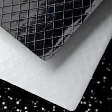 Farm Plastic Supply - 8 mil String Reinforced Silage Tarp Black/White Plastic