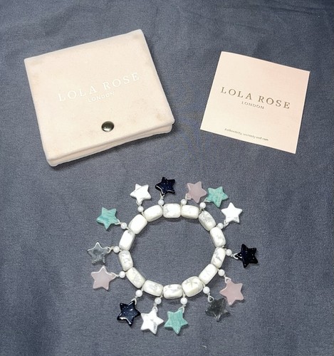 Lola rose howlite white with - -,