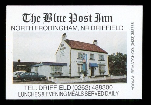 Matchbox label the blue post - matchbox,