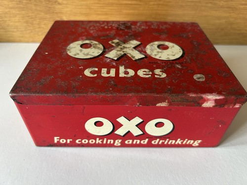 Oxo vintage red - tin, box
