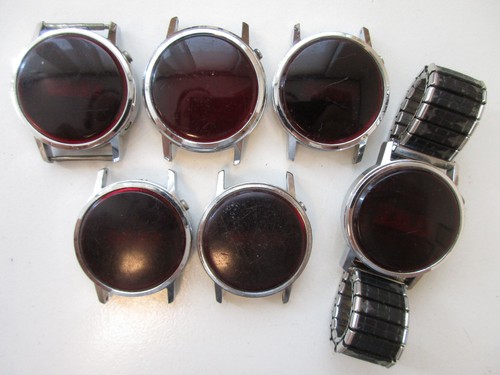 Red led men - red, men's