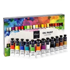 Oil Paint Set with 40 Tubes