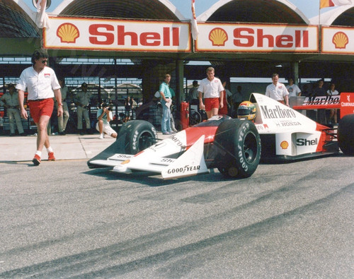 Ayrton senna mclaren mp4 rio - mp4/5,