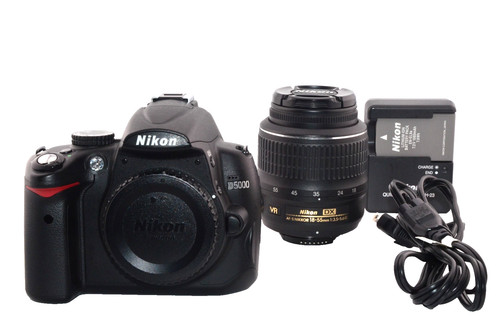 Nikon d5000 3mp dslr - nikon, 12.3mp