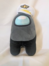 Among Us Plush Black Crewmate