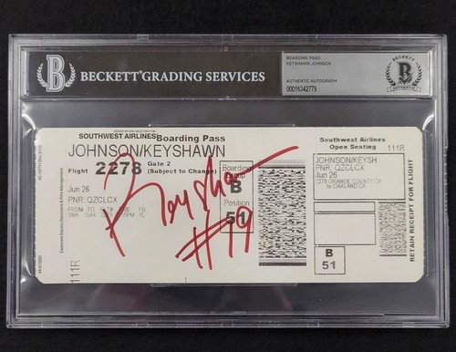 Keyshawn johnson signed - keyshawn,