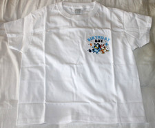 Bluey birthday boy white t