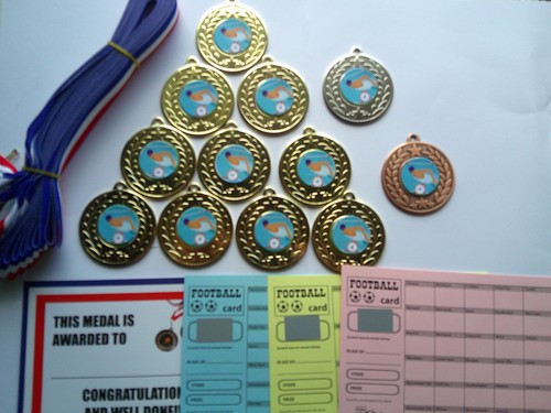 Swimming medals 10 - (male), x