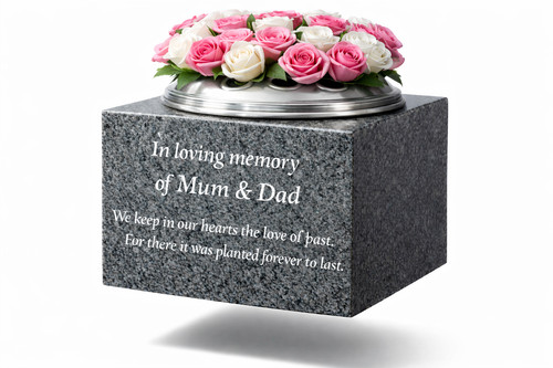 Personalised granite memorial - granite,