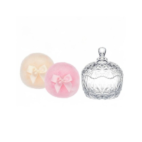 Pieces body powder - pieces, puff