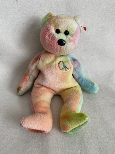 Beanie babies peace bear - peace,