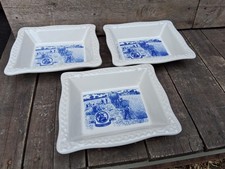 3 Vintage Shredded Wheat Bowls