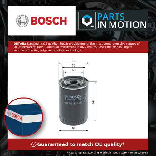 Oil filter fits porsche - oil,