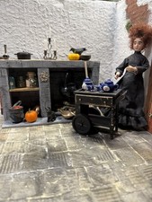 12th Scale Spooky/Halloween/Witch Dolls House Miniatures.