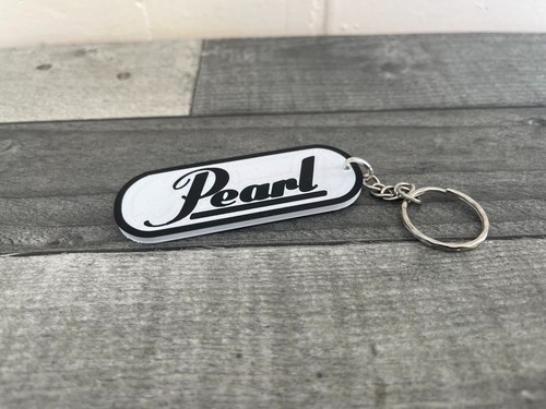 Pearl inspired drum keyring - drum, |