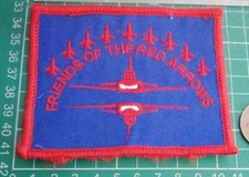 Friends of THE RED ARROWS Flight Suite Cloth Patch Badge.