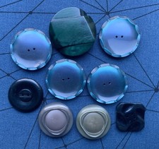 Assorted Vintage Plastic Buttons  - Various Sizes & Colours