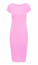 LADIES WOMANS CAP SLEEVE MIDI