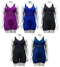 ACCLAIM Marseilles 2 Colour Ladies Classic Fit Boy Leg Swimming Costume 2025