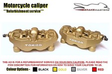 Suzuki GSX 1300R Hayabusa K9 2009 front brake calipers refurbishment service 09