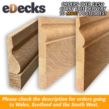 Engineered Oak Ogee Skirting Boards Multiple Profiles & Lengths Cheap Interior