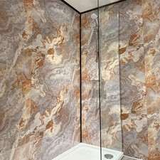 Mixed Stone 1000mm Wide Shower