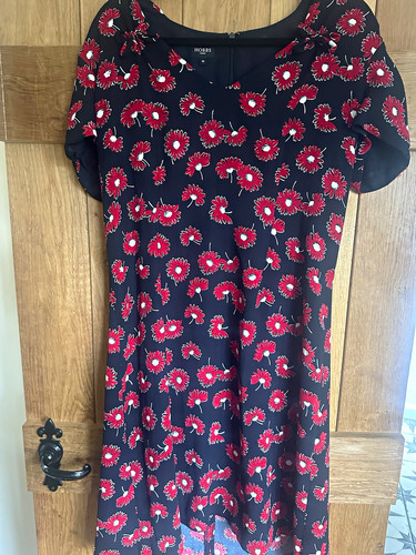Hobbs women black floral fit - hobbs, women's