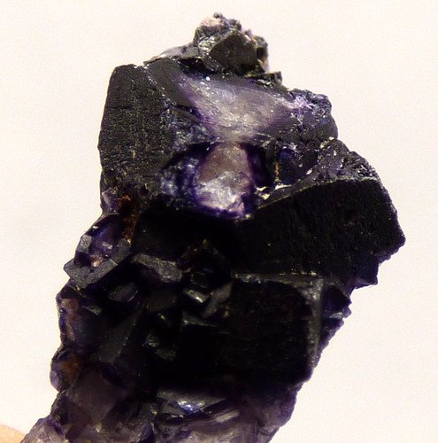 Blue john fluorite crystal - john,