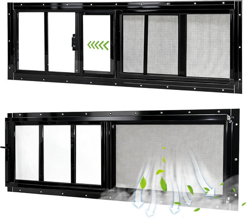 Pack sliding shed - 2, windows