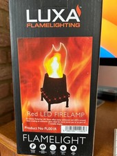 halloween luxa LED Firelamp FL00IR working flickering silk flame effect