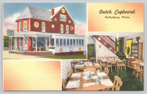 Vintage linen postcard dutch - vintage,