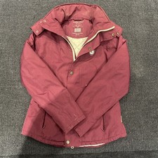 Ladies Horseware Plum Jacket With Detachable Good