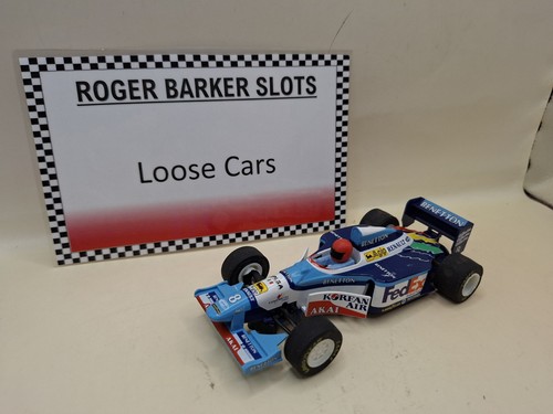 Scalextric benetton fedex blue - benetton,