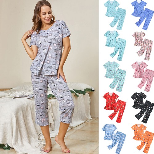 Ladies summer pyjamas - ladies, set