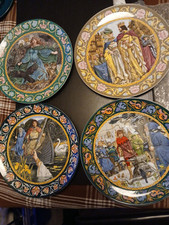 Ledged of King Arthur Wedgwood Plates X 4