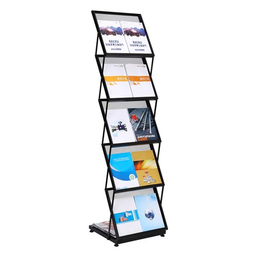 Foldable magazine display - magazine,