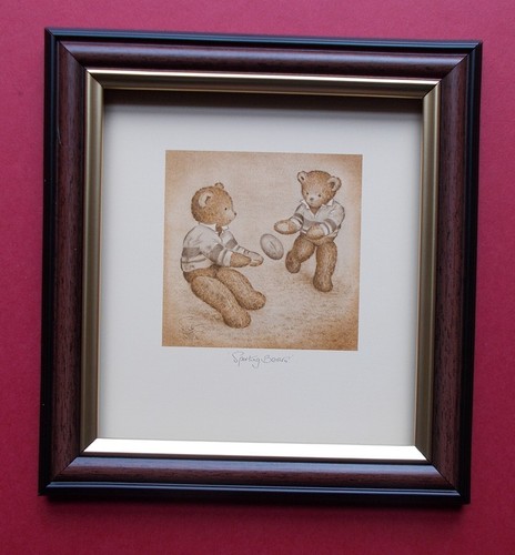 Teddy bear print framed - ,