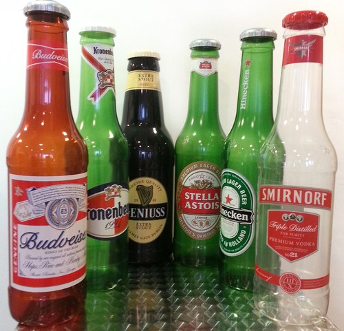 2ft plastic money bottles - -2ft,