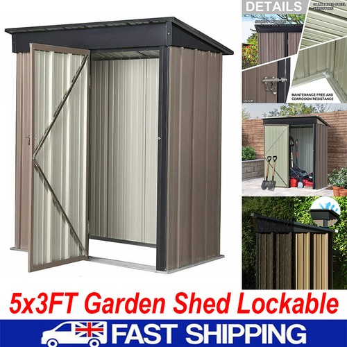 3ft garden shed galvanised - x,