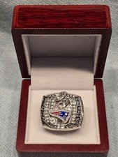 Super Bowl 38 Ring Metal 2002 XXXVIII New England Patriots New With Box