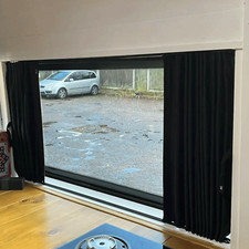 For Vauxhall Movano Premium 2 x Side Window Curtains | Van-X
