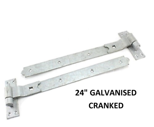 Galvanised cranked hook - galvanised,