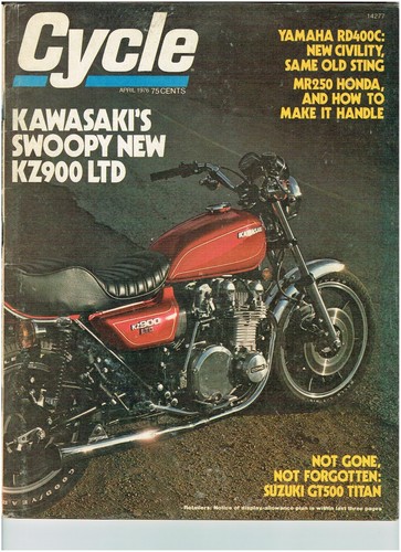 April 1976 cycle motorcycle - 1976,