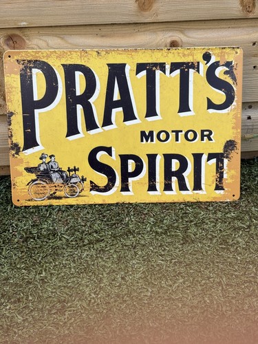 Pratts motor spirit steel - pratts,