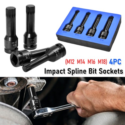 Spline bit impact - spline,