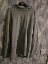 Ping Grey Strech Roll Neck