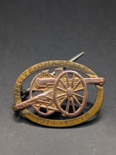 A GOLD PLATED WW1 SWEETHEART