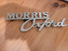 MORRIS OXFORD BADGE - NEW and NOT a cheap import