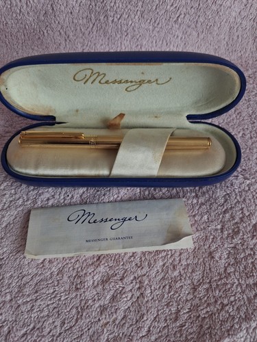Messenger fountain pen gold - fountain,